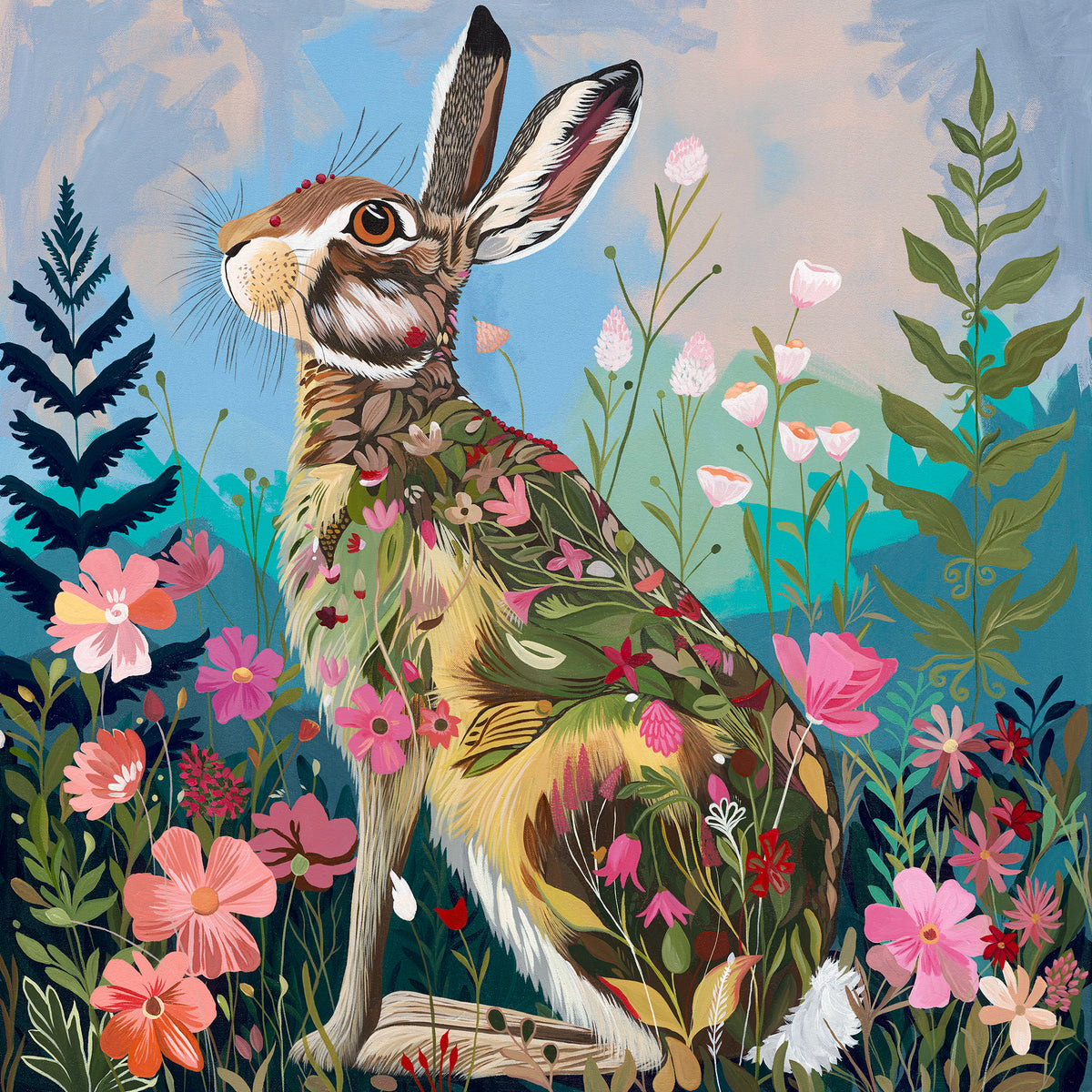 Bloom Bunny - Limited Edition Fine Art Print