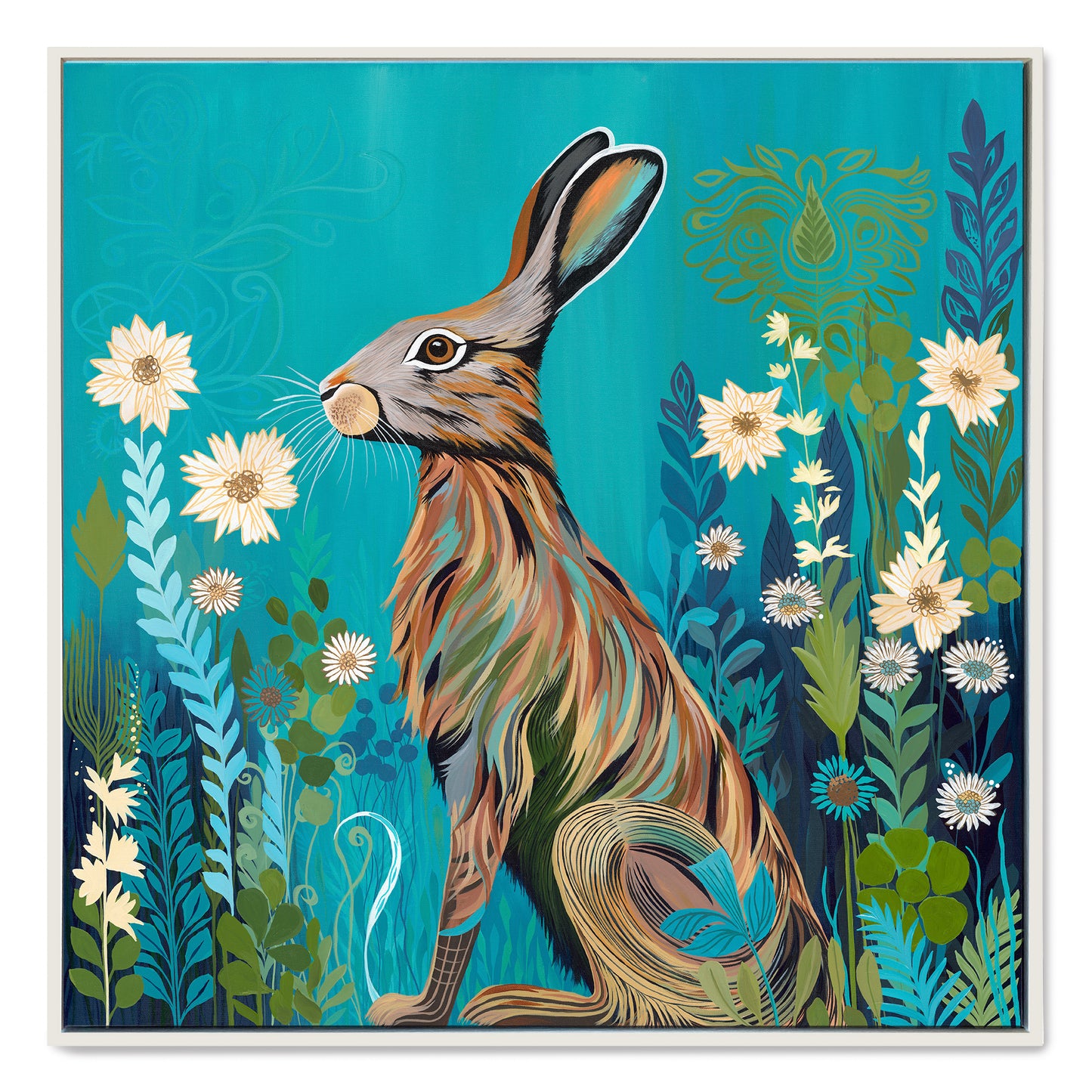 Celestine Hare – Original Acrylic Painting