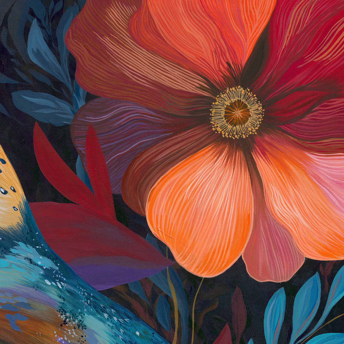 Midnight Orchard Owl - Limited Edition Fine Art Print